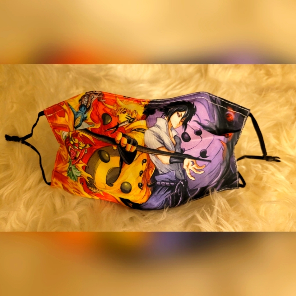 Naruto Anime Face Mask *NEW*